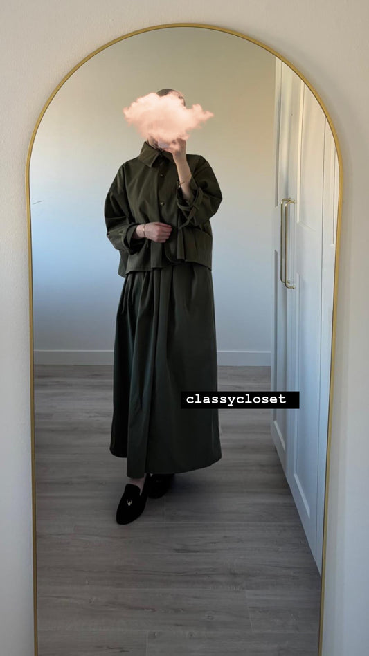 TRENCHCOAT SET KHAKI