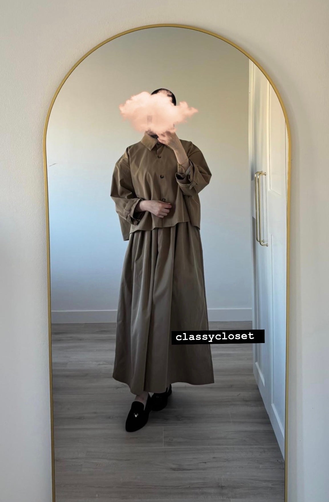 TRENCHCOAT SET TAUPE