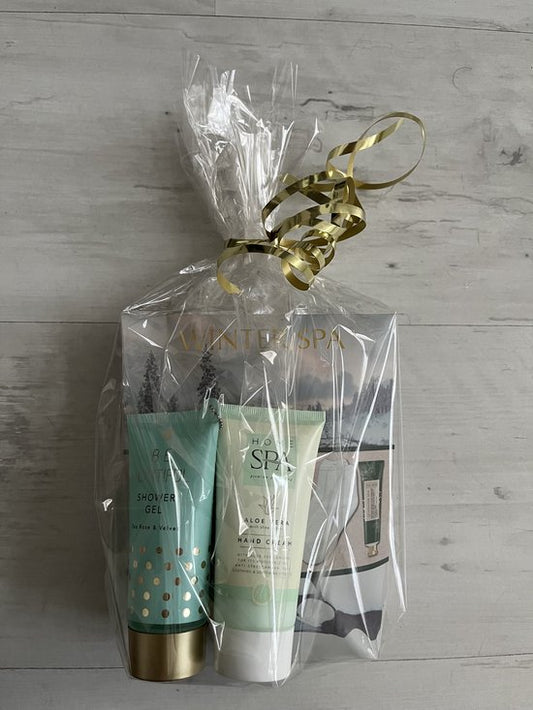 Winter spa set
