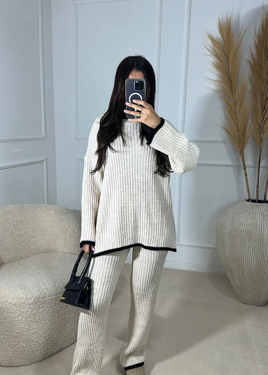 ELIF CO-ORD SET BEIGE