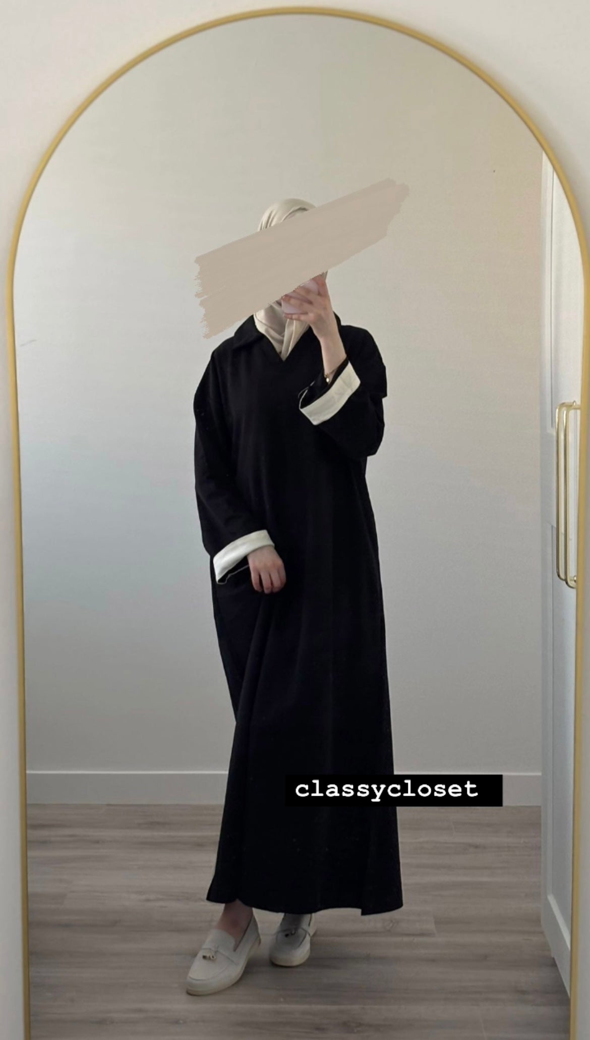 INES POLO DRESS ZWART