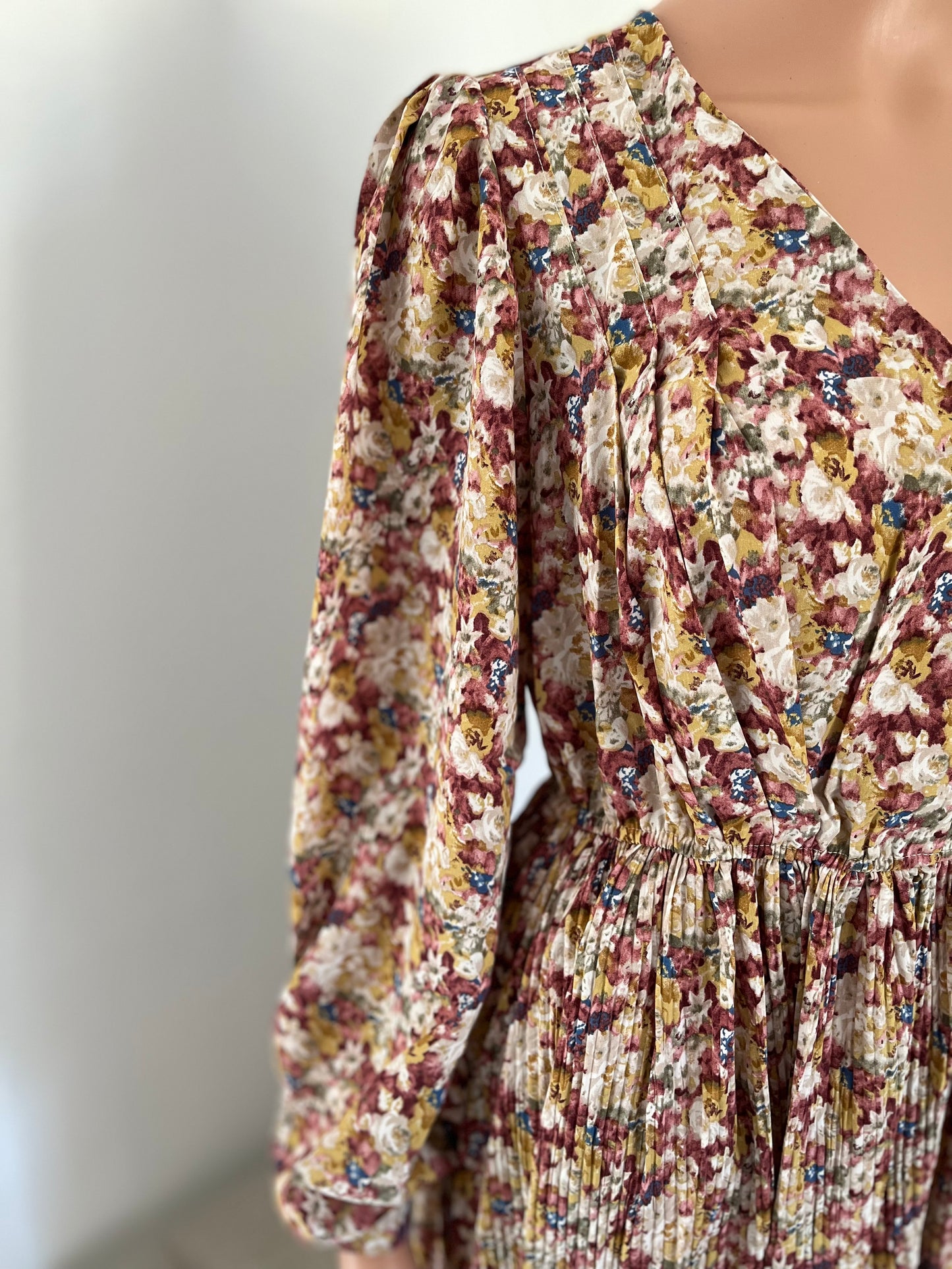 SAMAH MAXI JURK ROOD