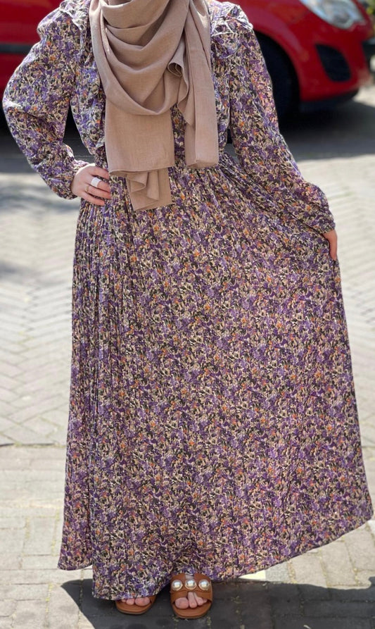 NOORAYA PAARSE MAXI JURK