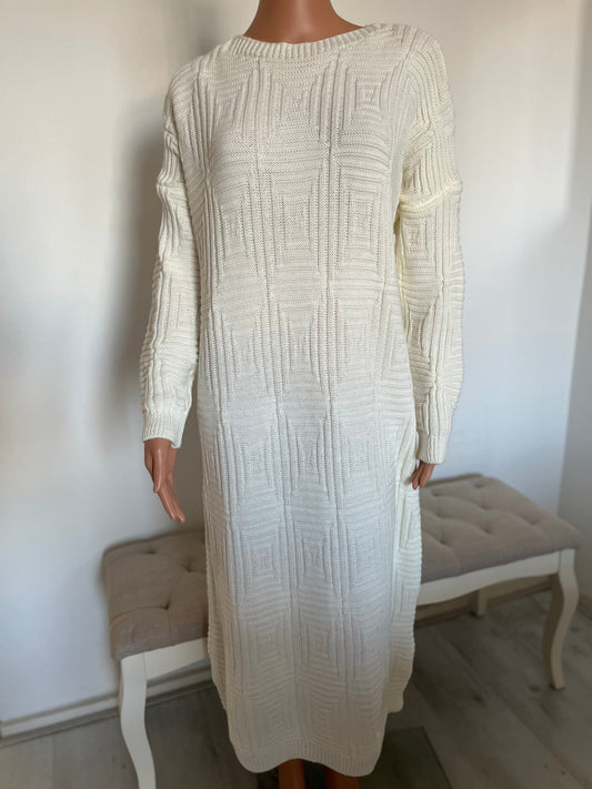 SANA OVERSIZED TRUI CREME/WIT