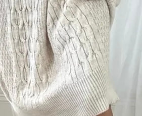 RANYA OVERSIZED TRUI BEIGE