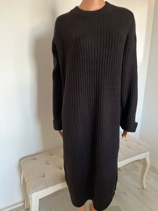 NAZHA MIDI TRUI ZWART