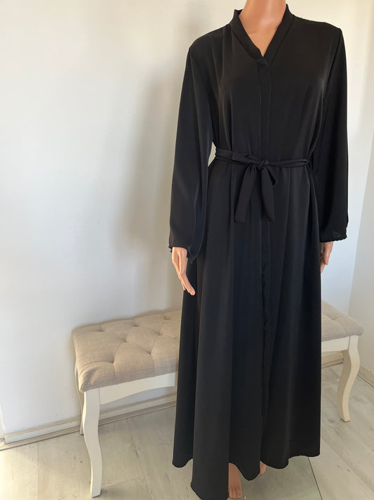 SELMA A-LIJN JURK ZWART