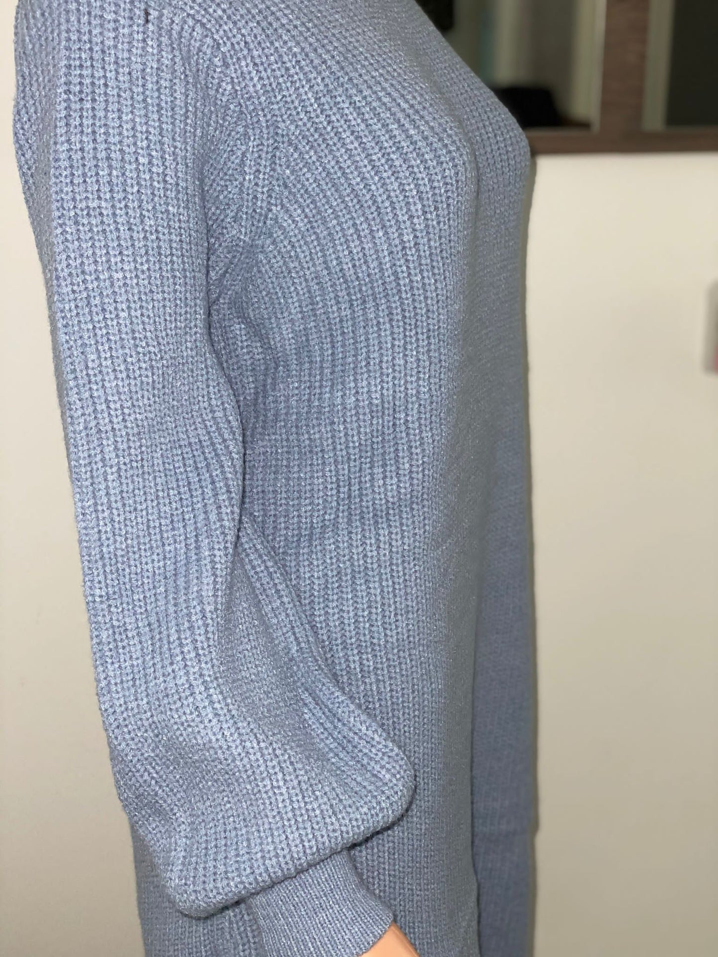 SEN BLAUWE WOLLEN TRUI