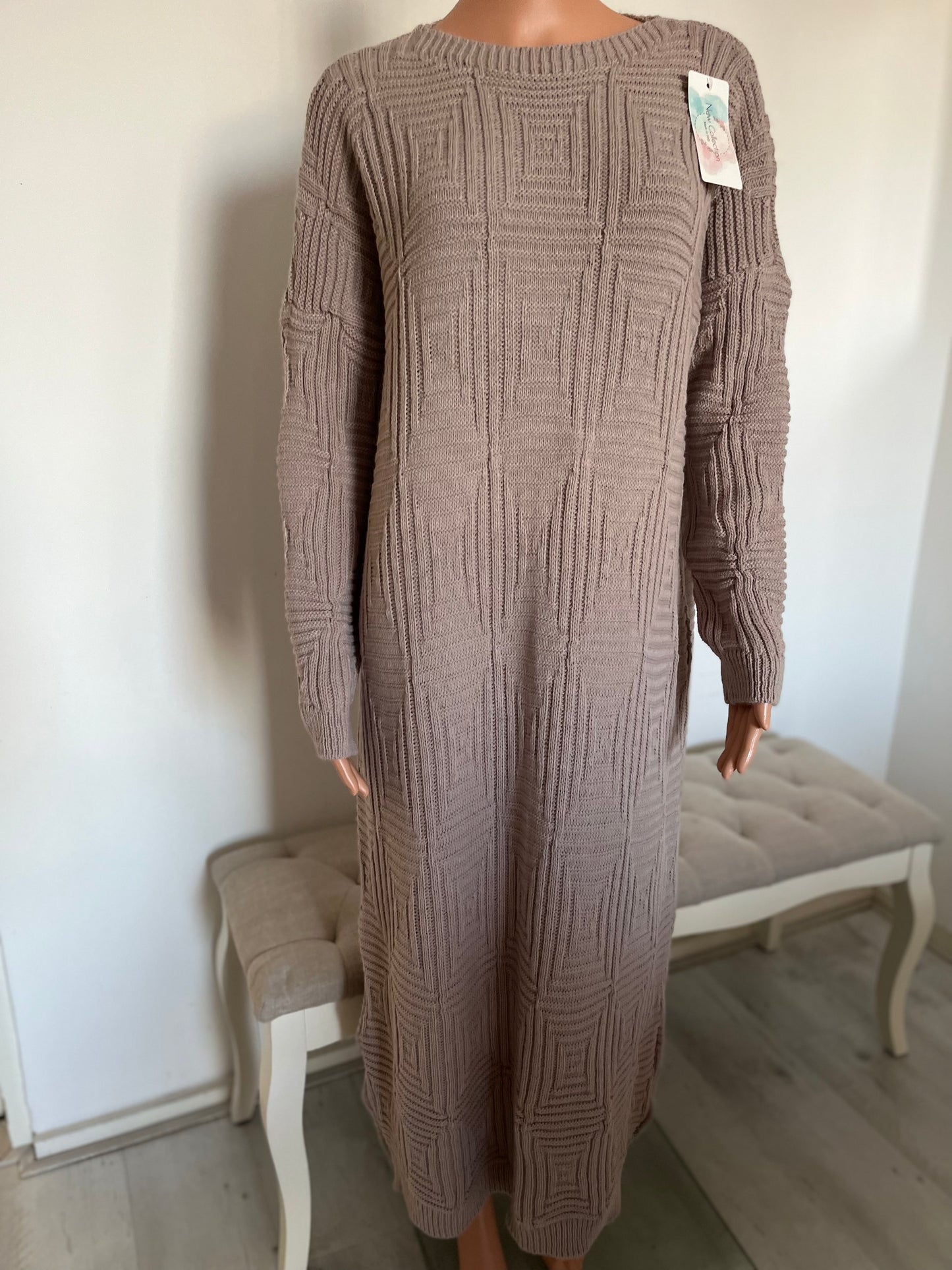 SANA OVERSIZED TRUI TAUPE