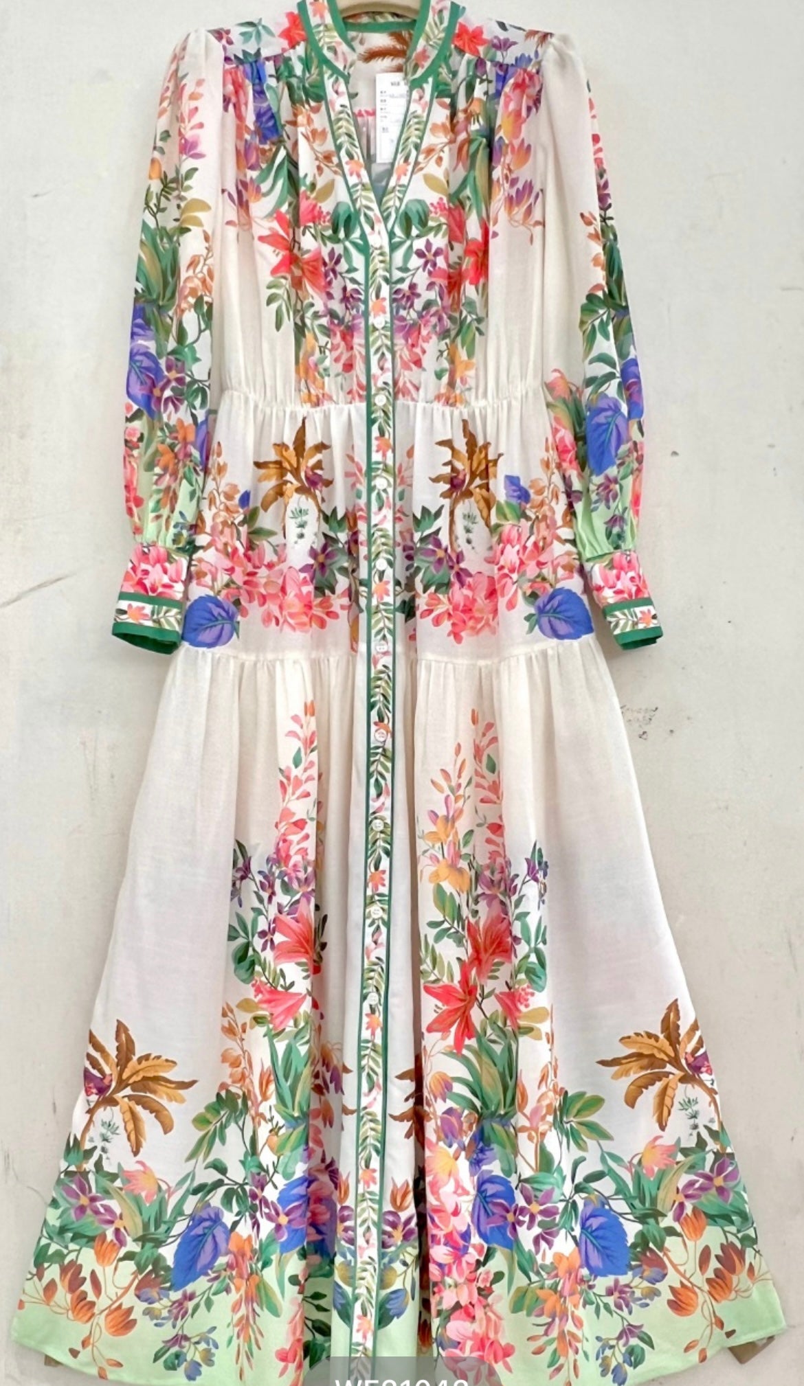 IBIZA MAXI JURK GROEN