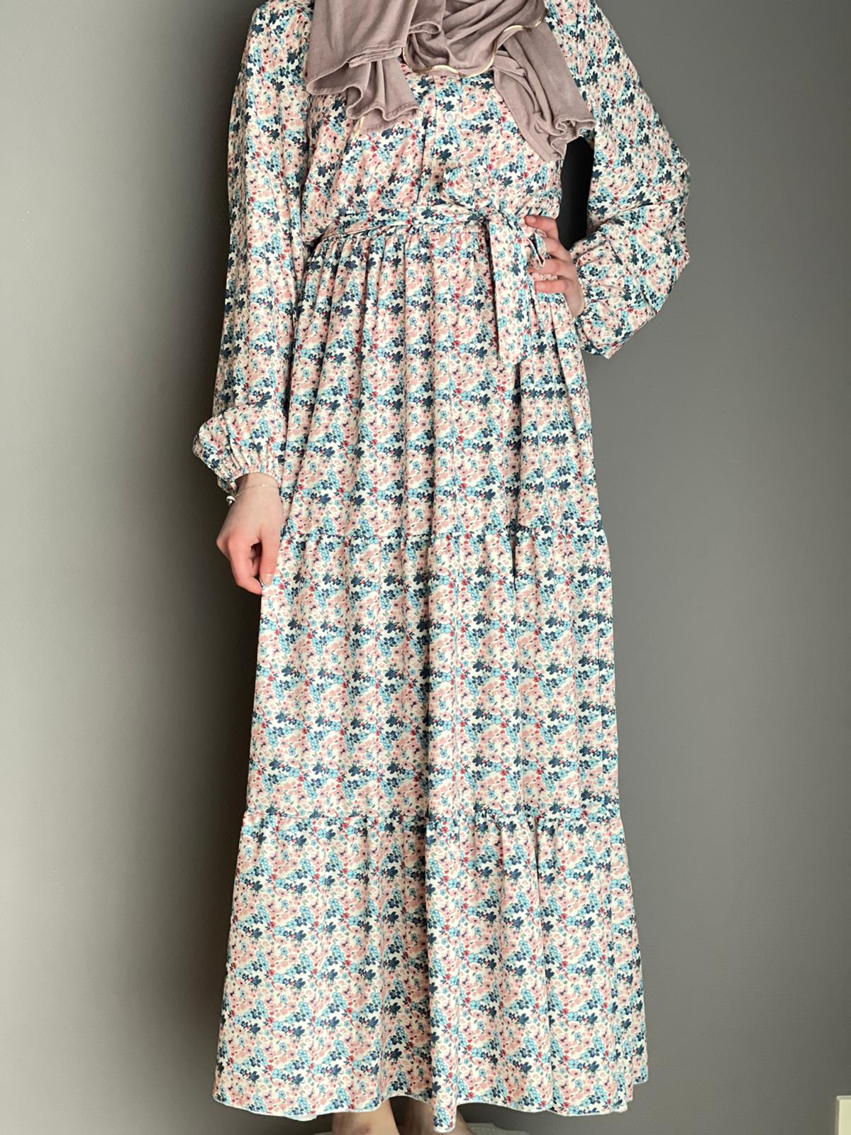 NADA MAXI JURK BEIGE