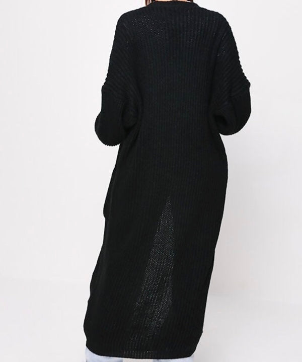 ASSIYA VEST MET POFMOUWEN ZWART