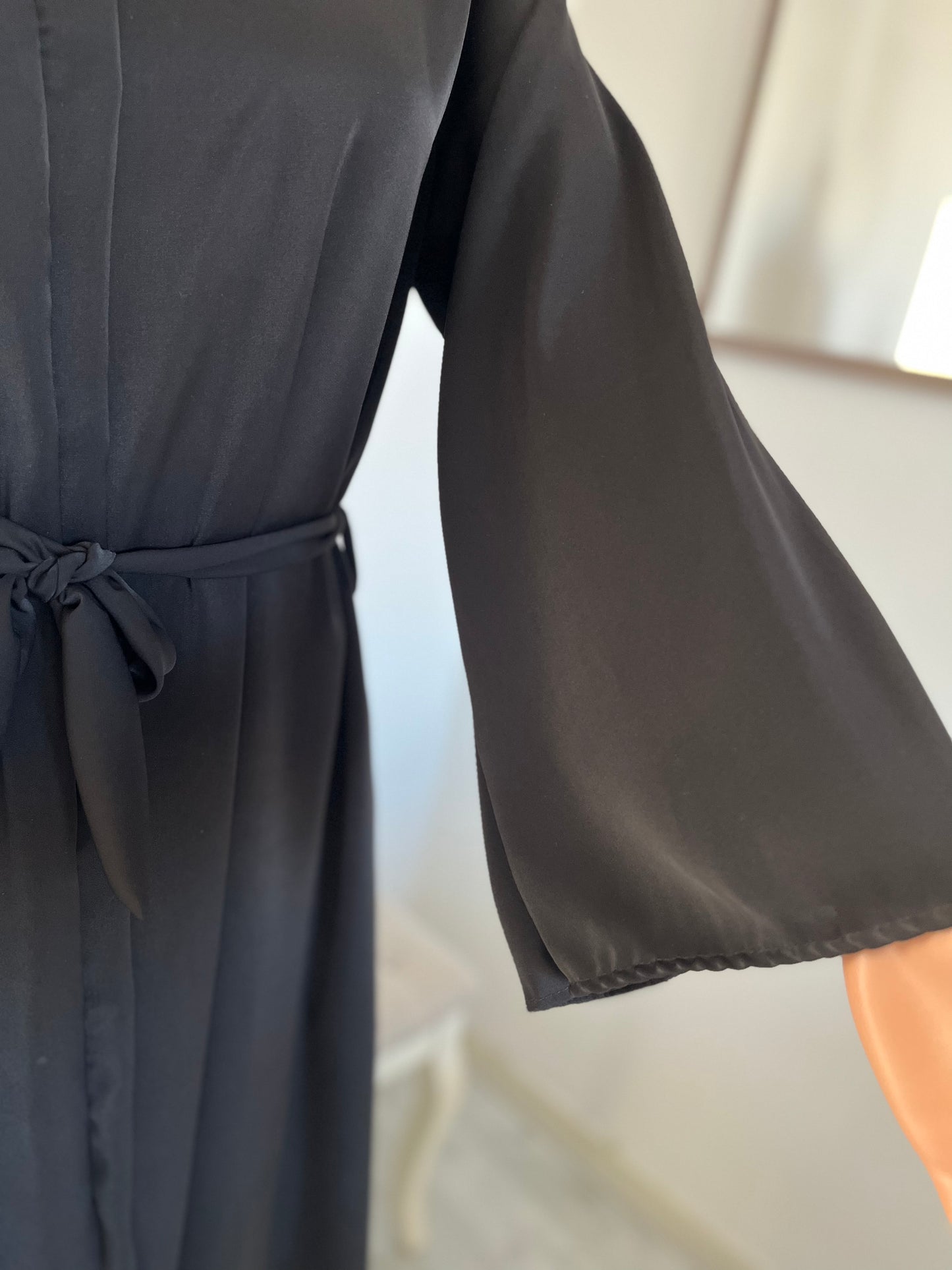 SELMA A-LIJN JURK ZWART