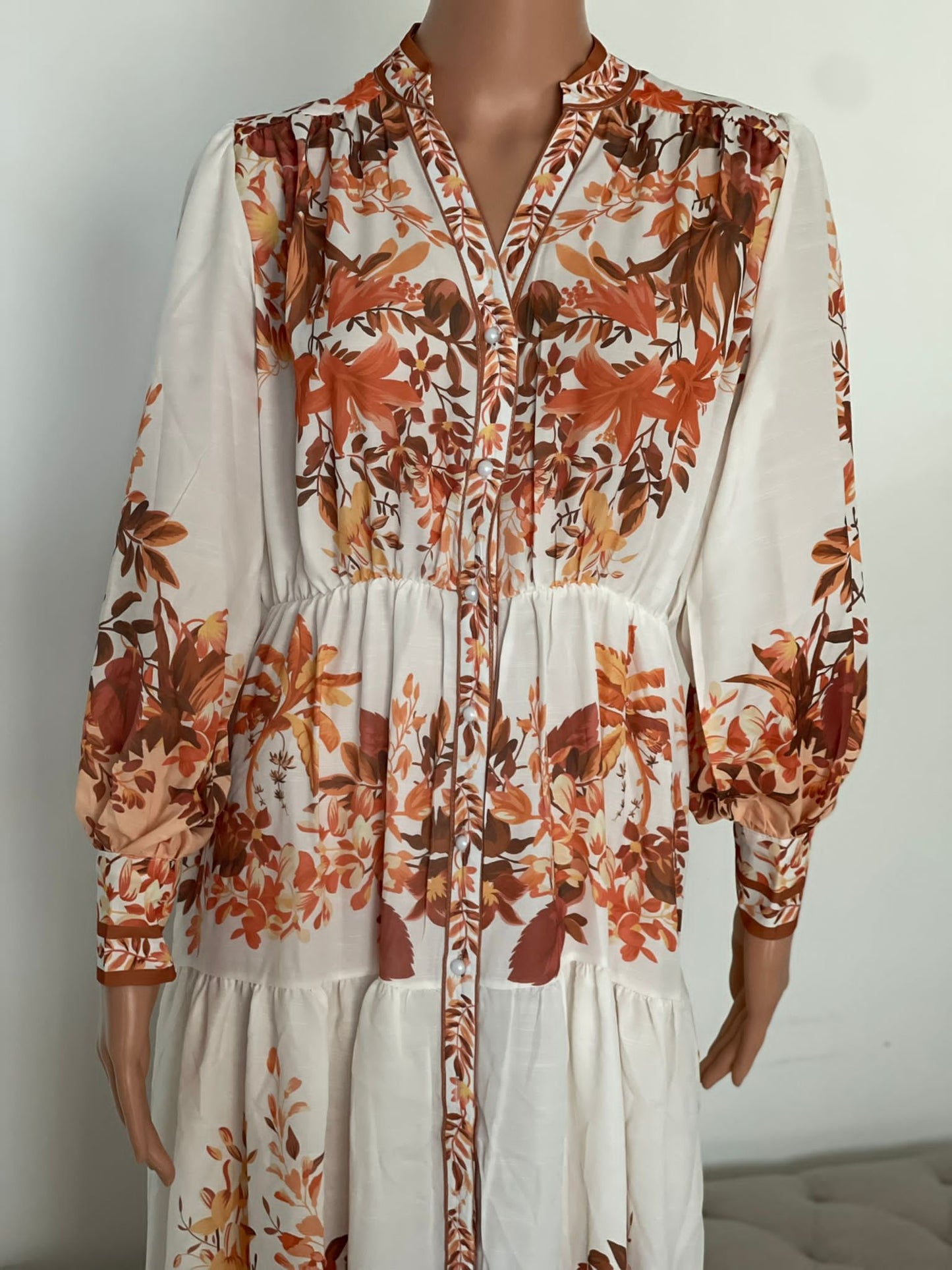 IBIZA MAXI JURK BRUIN