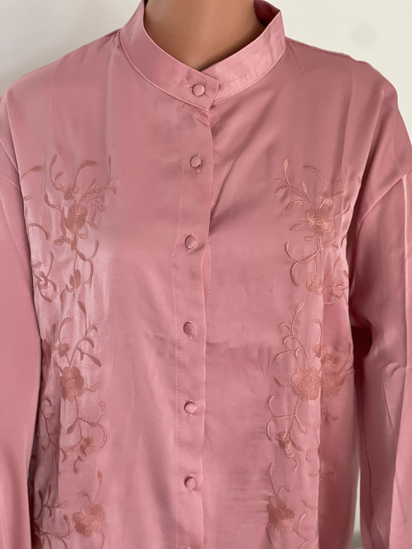 NISA SATIJN JURK ROZE