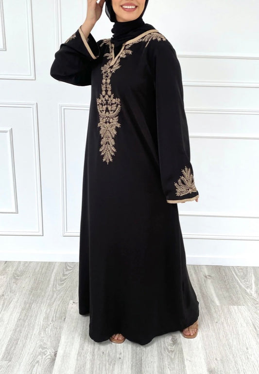 AMANI ABAYA ZWART