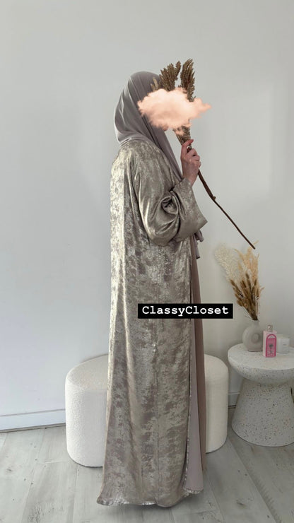 EMIRATES GLOW KIMONO BEIGE