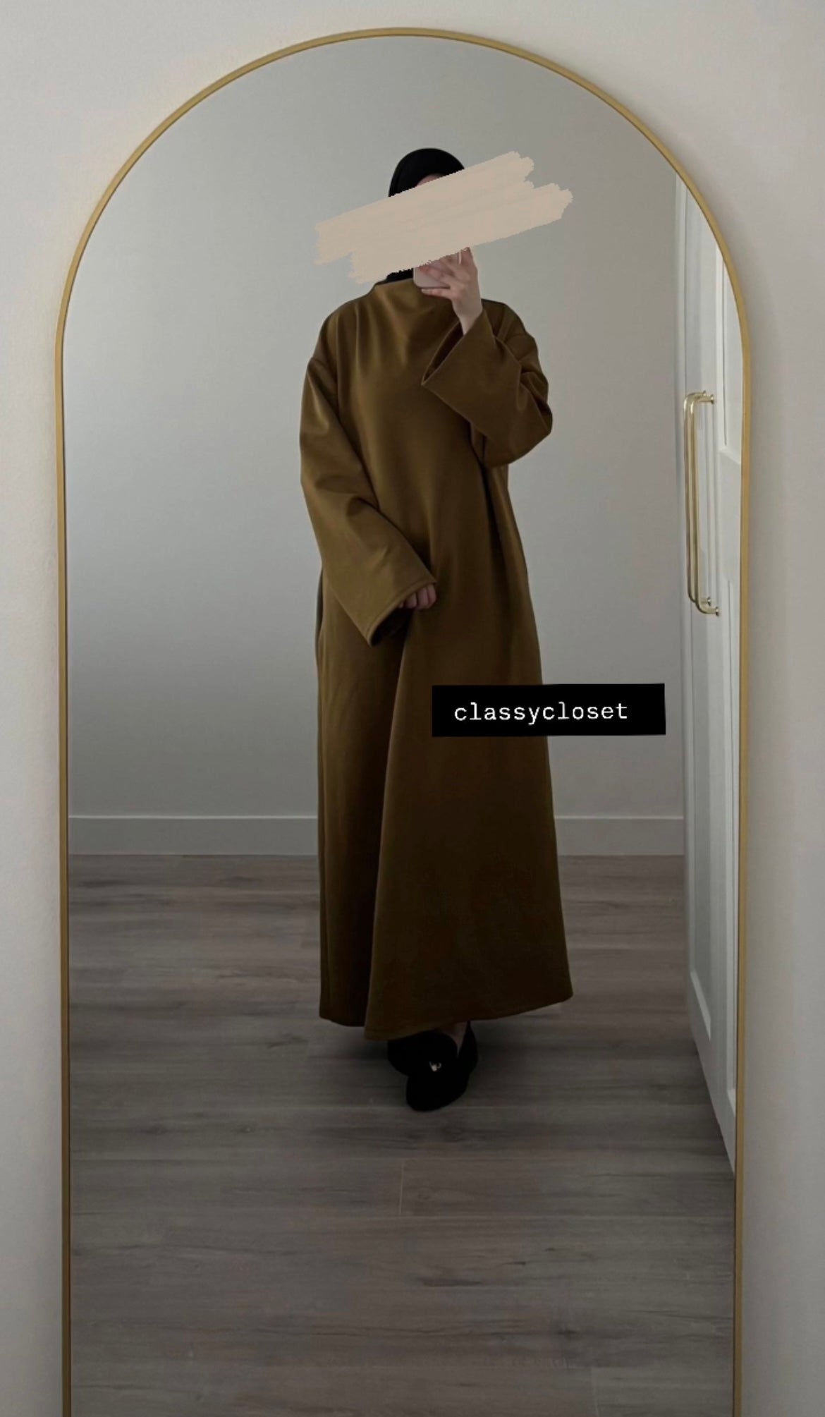 JERSEY DRESS GROENGEEL