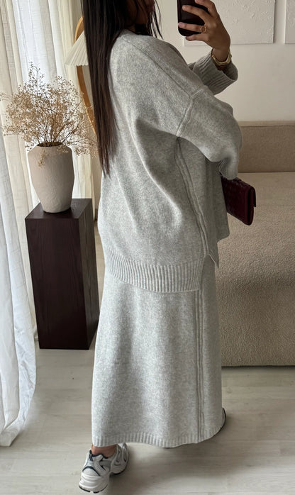 TWINSET AYA LICHTGRIJS
