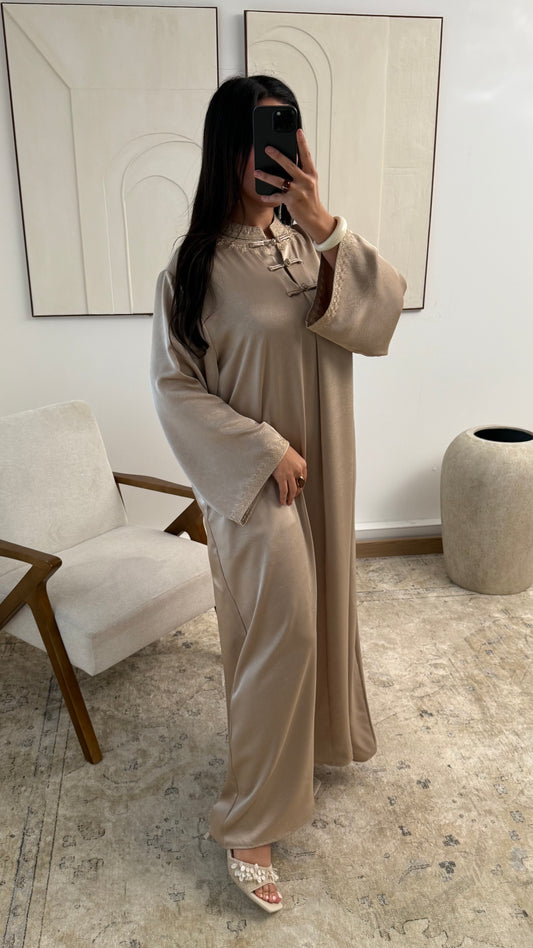 YARA JURK LANG TAUPE