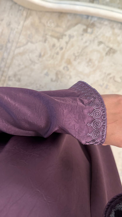 YARA JURK LANG AUBERGINE