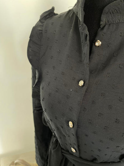 NISRINE MAXI JURK ZWART KOZMO