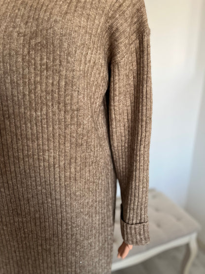 NAZHA MIDI TRUI TAUPE