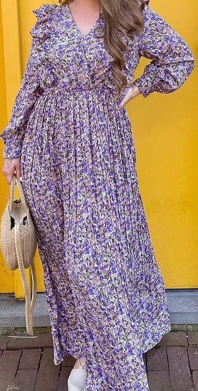 NOORAYA PAARSE MAXI JURK