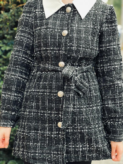 INSAF ZWARTE BLOUSE/TUNIEK
