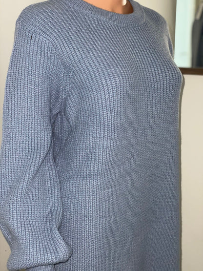 SEN BLAUWE WOLLEN TRUI