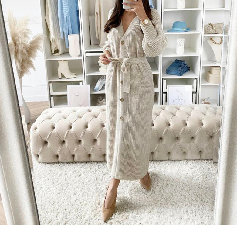 JIHANE VEST MET KNOPEN BEIGE