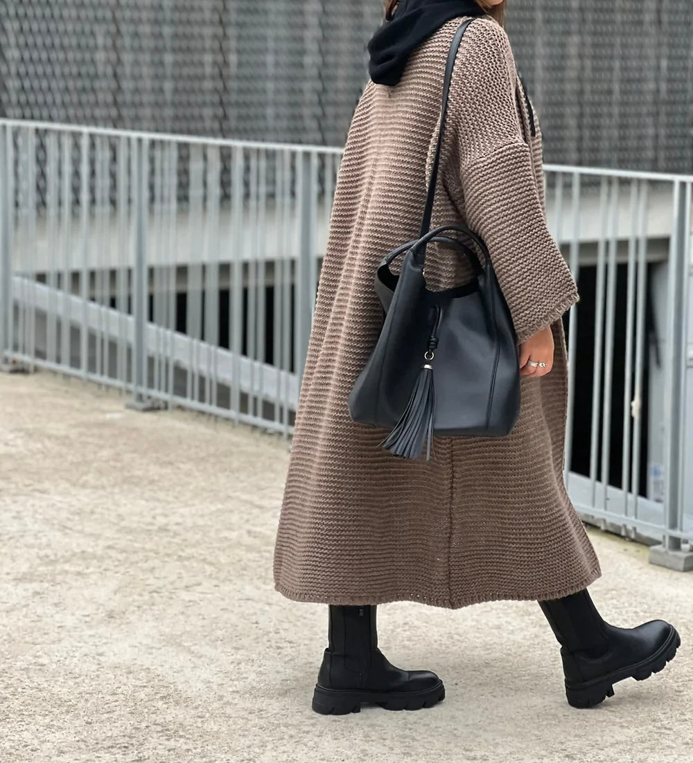 SMAHANE VEST BRUIN