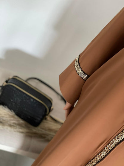 YOUSRA ABAYA CARAMEL