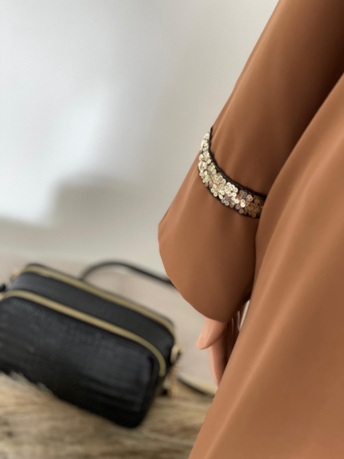 YOUSRA ABAYA CARAMEL