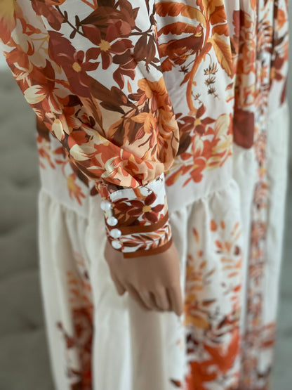 IBIZA MAXI JURK BRUIN