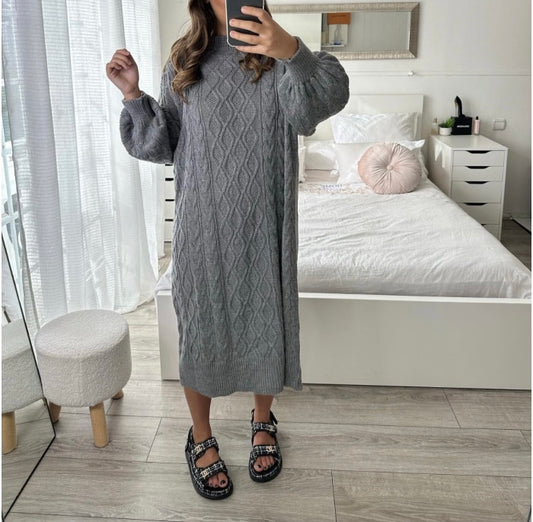 RANYA OVERSIZED TRUI GRIJS