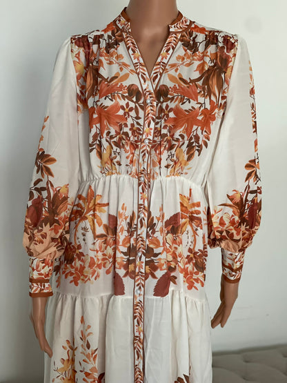 IBIZA MAXI JURK BRUIN