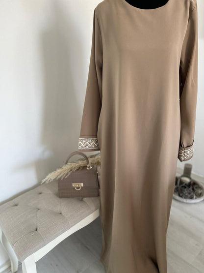 NOOR ABAYA CARAMEL
