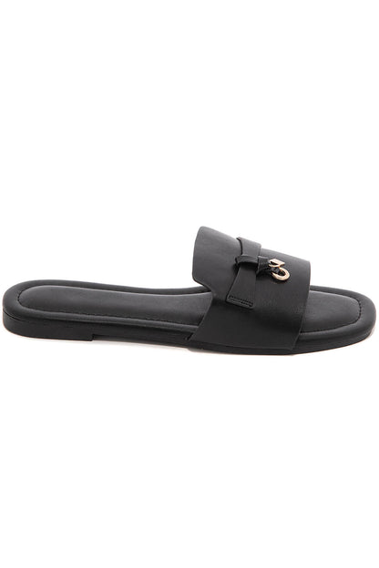 LORENA SLIPPERS ZWART